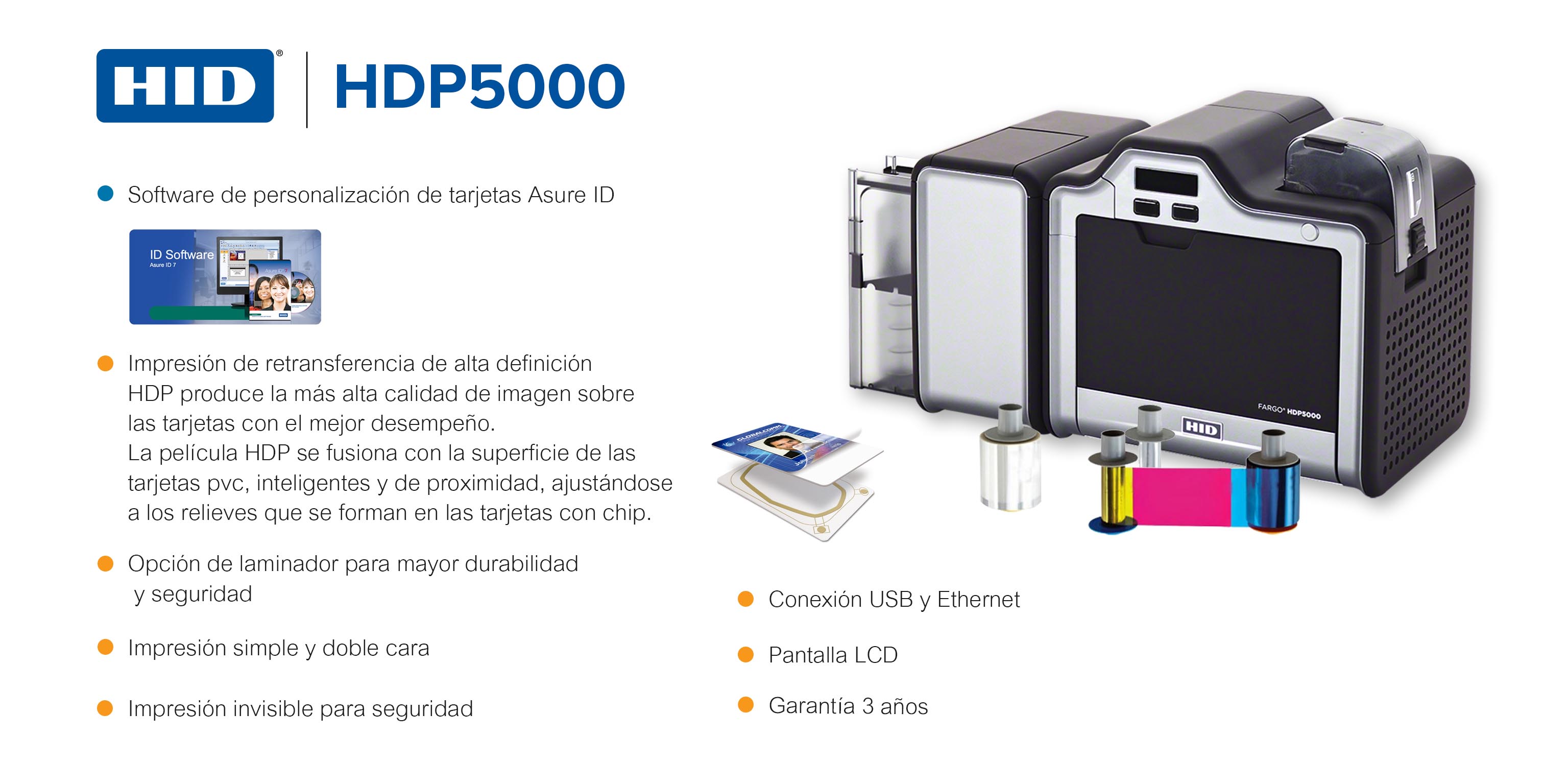 Impresora HID HDP5000